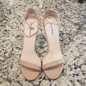 Steve Madden Stecy nude heels